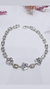 Pulsera plata y oro18kl panter - comprar online