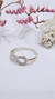 Anillo plata y oro infinito - comprar online