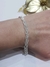 Pulsera Plata Trenzada - tienda online