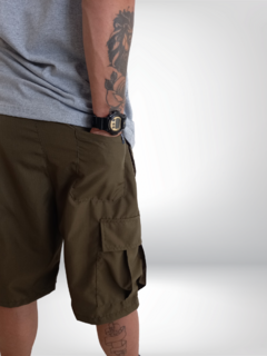 bermuda cargo pocketful verde militar - dietcorp