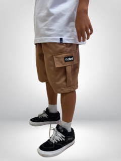 bermuda kiddo cargo tactel cáqui