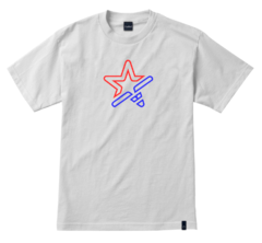 camiseta masculina diet broken star branca na internet