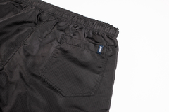 bermuda nylon ripstop preta - loja online