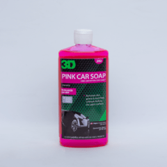 3D Shampoo Pink Car Soap