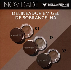 Delineador Em Gel De Sobrancelha Bellafemme *PROMOÇÃO*