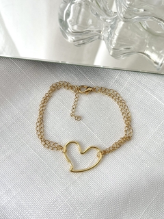 Pulseira C01 Dourada - Banho De Um Milésimo de Ouro 18K - comprar online