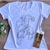 Tshirt Blusa com Canetinha - Pintar Infantil - Pronta Entrega