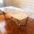 Mesa Rectangular CARRARA NIQUELADO - comprar online