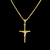 Pingente Crucifixo P - 1,5g - 2,5 x 2cm - Banhado a Ouro 18K na internet