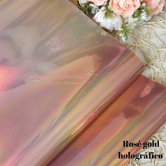 Lonita Rosé Gold Holográfico -24x40 - comprar online