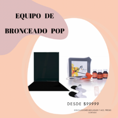 Equipo de bronceado POP con cobertor de pared y piso