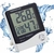 Termo Higrômetro Medidor Temperatura Umidade Relógio Digital - comprar online