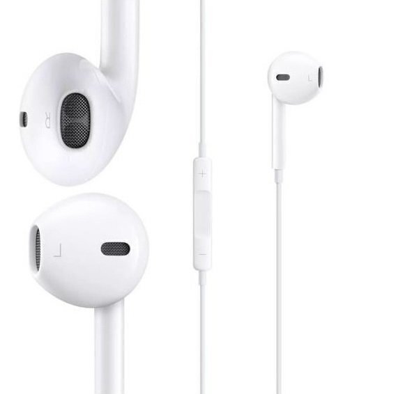 Fone de Ouvido iPhone 5 6 7 8 X 11 EarPods Primeira Linha