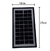 Imagem do Kit Sistema Solar Painel Placa Solar com Bateria Recarregável 3 Lâmpadas Led Power Bank Dura 5h