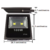 Refletor de LED 100w Branco Holofote Bivolt à Prova D'água - comprar online