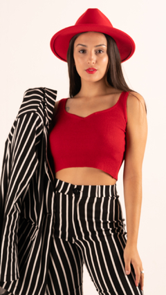 Top Cuore rojo - comprar online