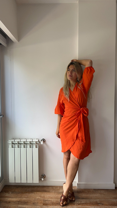 Vestido Copenhague Naranja - comprar online