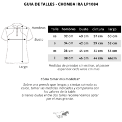 CHOMBA "IRA" AZUL MARINO - tienda online