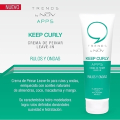 Crema para peinar rulos Nov Trends Apps Keep Curly 250gr - comprar online