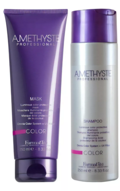 PREVENTA Shampoo Amethyste Color 250ml + Mask Amethyste Color 250ml FarmaVita