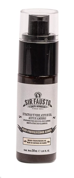 Oleo fortalecedor de barba 30ml Sir Fausto