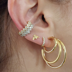 Piercing Zig Zag de Brilhantes - online store