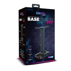 BASE SOPORTE PARA AURICULARES GAMER RGB USB SOUL XB-100 LINEA MASTER PLAYER PROFESIONAL - comprar online