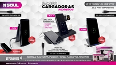 BASE DE CARGA INALAMBRICA FAST CHARGE FLEX SOUL STAND N600 - comprar online