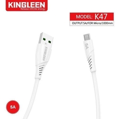 CABLE MICRO USB KINGLEEN K47 5A SUPER FAST CHARGE