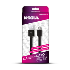 CABLE USB CARGADOR SOUL 1M MICRO USB