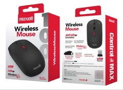 MOUSE INALÁMBRICO MAXELL MOWL-100 2.4Ghz 800/1600dpi