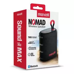 PARLANTE BLUETOOTH MAXELL BT NOMAD PORTABLE NEGRO