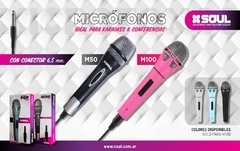 MICROFONO UNIDIRECCIONAL DINAMICO SOUL POP MIC-M100