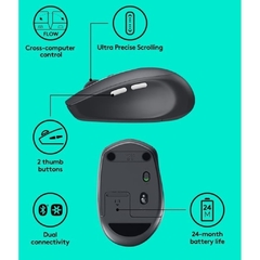 MOUSE BLUETOOTH E INALAMBRICO LOGITECH M585 MULTITAREAS - comprar online