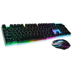 COMBO GAMER TECLADO Y MOUSE NOGA NKB-91 LED RGB - comprar online