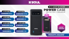 FUNDA CARGADORA PORTATIL POWERCASE POWERBANK SOUL PARA SAMSUNG S10 5800mAh