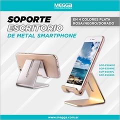 SOPORTE DE ESCRITORIO PARA SMARTPHONE Y TABLET SOP-ES04