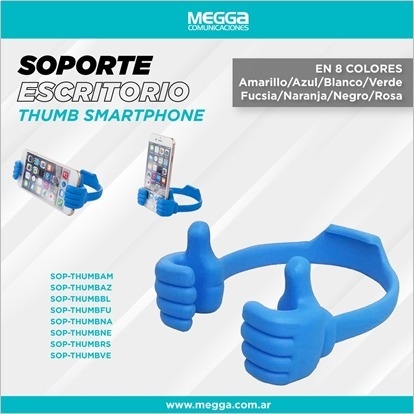 SOPORTE DE ESCRITORIO PARA SMARTPHONE Y TABLET SOP-THUMB