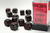 Chessex - Opaque - 16mm d6 - Black/red (12 Dice)