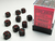 Chessex - Opaque - 12mm d6 - Black/red (36 Dice)