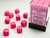 Chessex - Opaque - 12mm d6 - Pink/white (36 Dice)