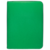 Ultra Pro - 9 Pocket PRO Binder Zippered Vivid - Green