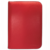 Ultra Pro - 4 Pocket PRO Binder Zippered Vivid - Red