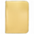 Ultra Pro - 4 Pocket PRO Binder Zippered Vivid - Yellow