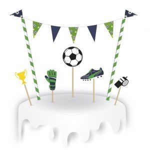 Decoracion para tortas "FUTBOL"