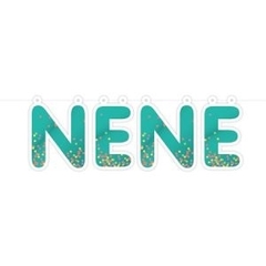 BANNER CONFETTI *NENE* 100cm - comprar online