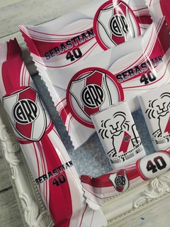 Golosinas Personalizadas para 10 chicos "river Plate"