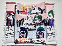 Golosinas Personalizadas para 10 chicos "Harley Quinn y Joker" - comprar online