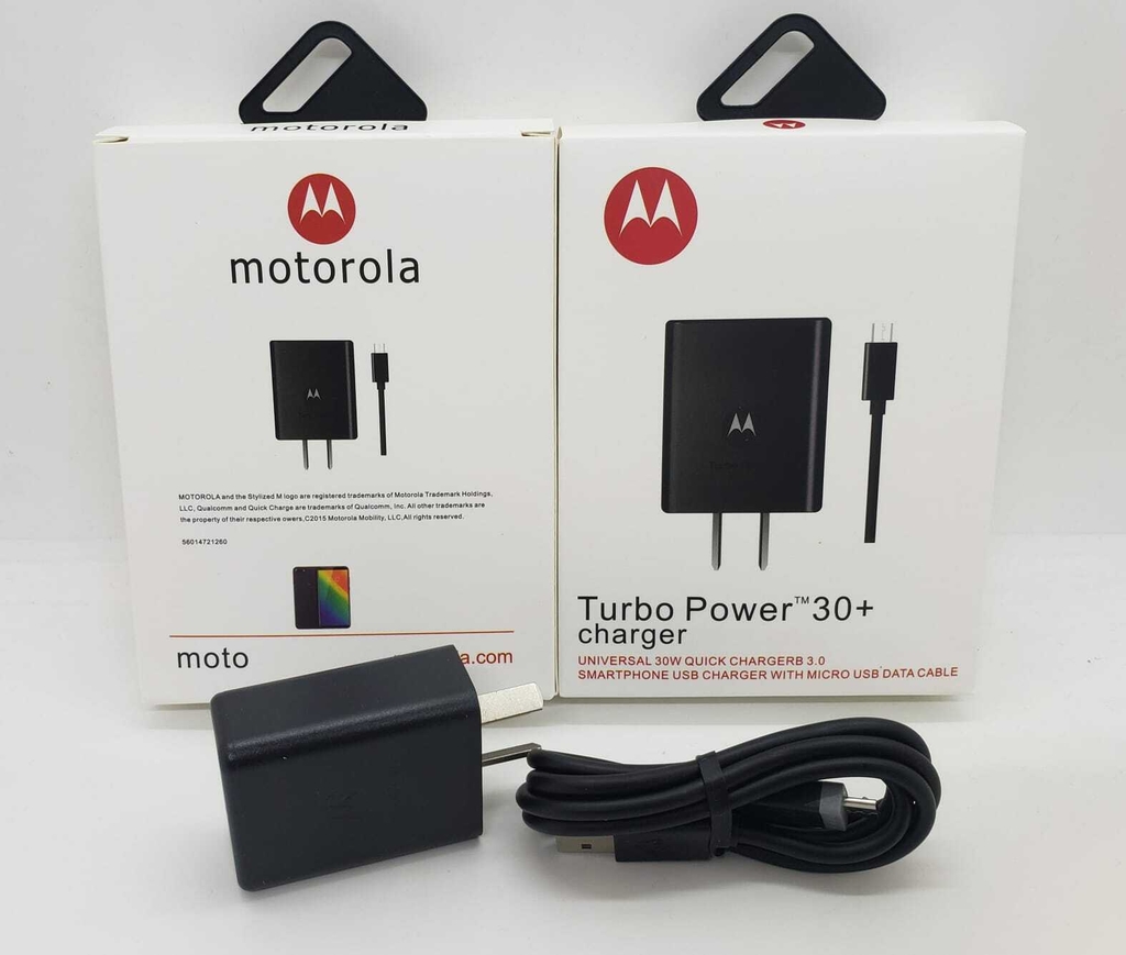 Cargador Motorola Turbo Power Moto Conector V8 Micro Usb