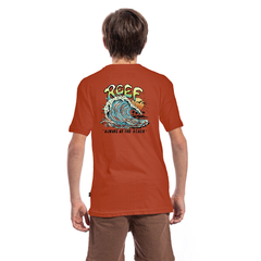 Big Waves Tee JR Cobre